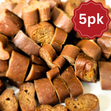 5pk of Sliced Deli Sausages for Dogs - 100% British Chicken - Premium Grain Free Dog Treats
